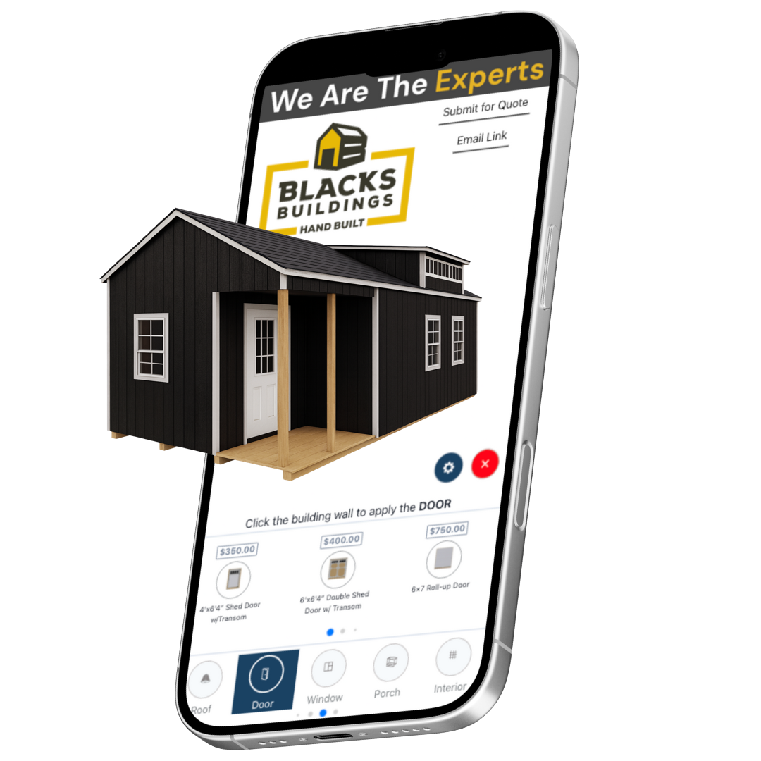 Black's Buildings 3D Shed Builder
